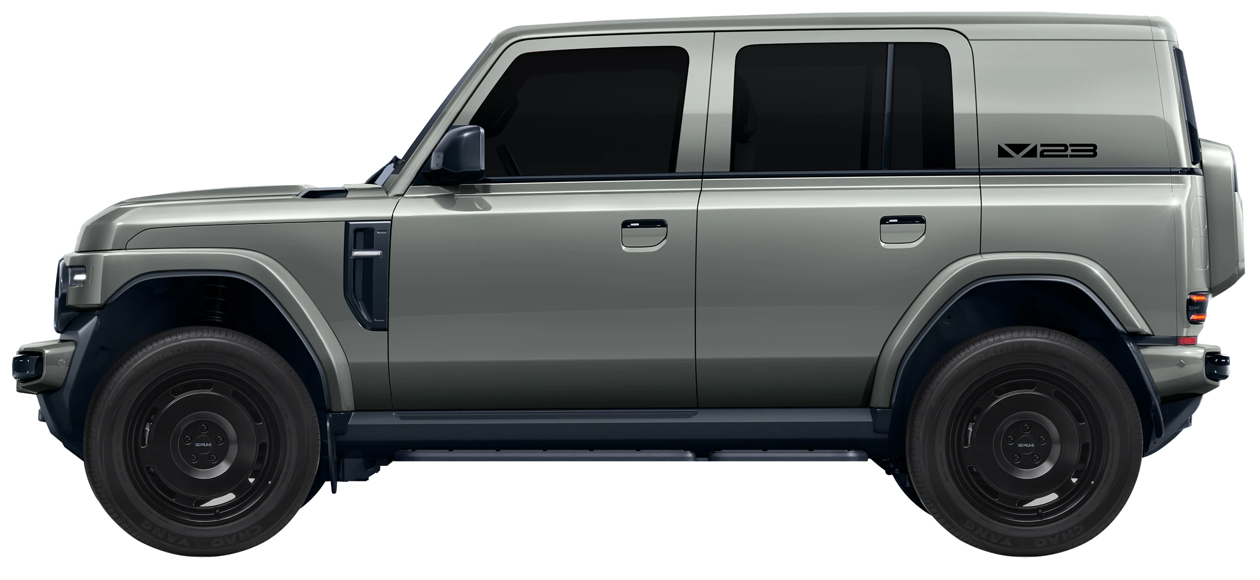 iCAR V27 warna Stone Green
