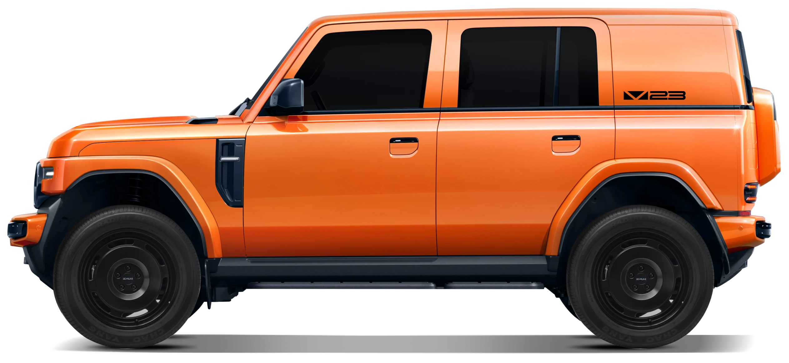 iCAR V27 warna Warm Orange