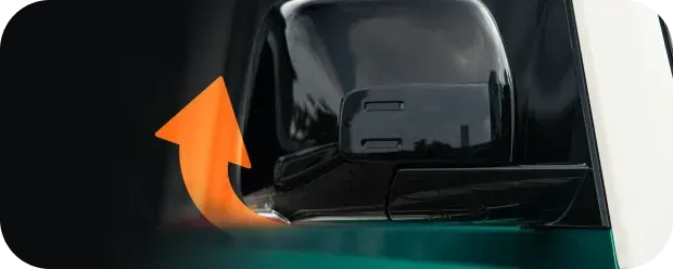 v23 pro 2 electric folding mirror