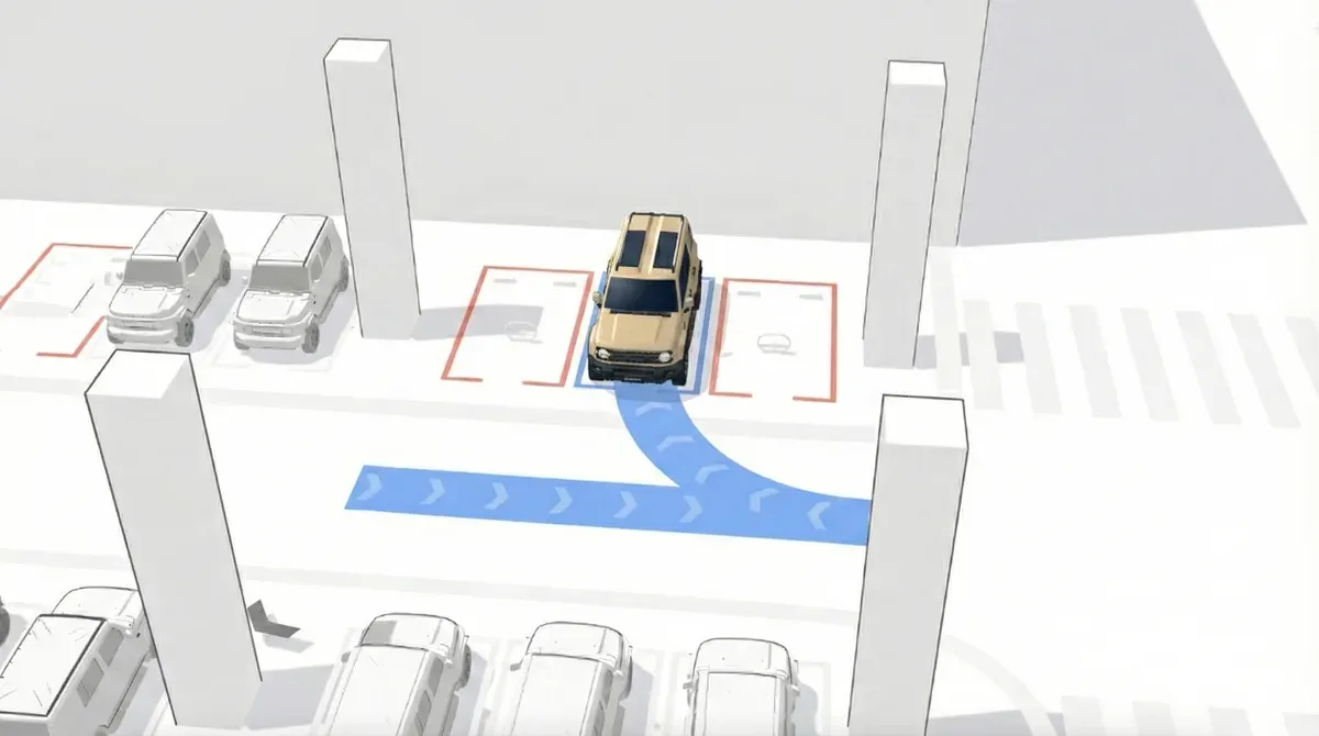 v27 safety feature 2 automatic parking assist